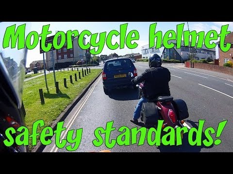 Motorcycle helmet safety standards, Not all are created equal!
