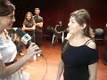 Paula Wenke - entrevistas para TV Globo
