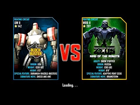 Real Steel WRB Blockbuster VS Zeus (champion) King Of The Robots NEW UPDATE (Живая Сталь)