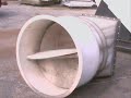 Duall Met-Pro 21,200 CFM horizontal PVC scrubber and fan