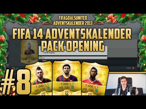 PACK - Heute mit Türchen Nr. 8 :) ▽ Kontakt, FIFA 14 Ultimate Team Coins und weitere Infos ▽ Letztes Türchen: https://www.youtube.com/watch?v=2FexgPHu18E Nächstes T...