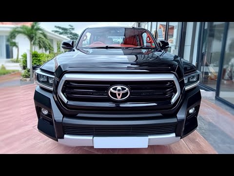 TUYỆT VỜI!! 2025 Toyota Hilux Black Edition - tiết lộ chiếc bán tải mạnh mẽ nhất!