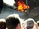 Car burns in Tortola