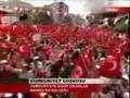 Manisa Cumhuriyet Mitingi   Dag Basini Duman Almis