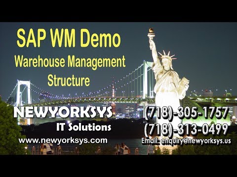 how to define warehouse number in sap