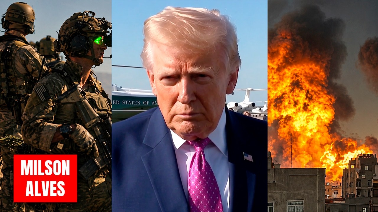 ÚLTIMAS: Trump CANCELA negociação com IRÃ - Ataques voltarão terrestres