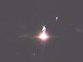 riding a burning skateboard