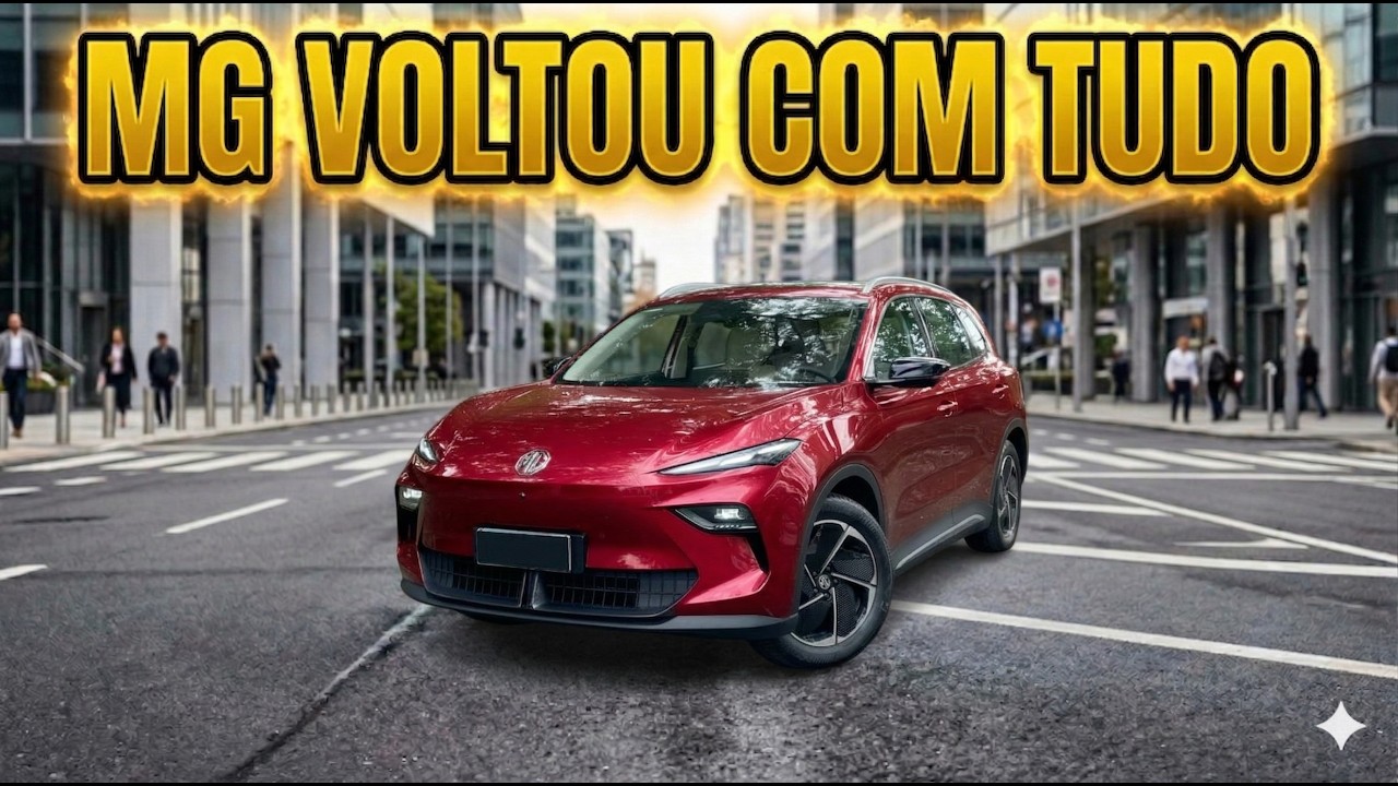 MG Está de Volta ao Brasil com SUV Elétrico que Promete Assustar a Concorrência