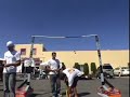 Fred Grzybowski pogo stick high jump Fred Grzybowski pogo stick high jump