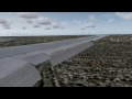 FS2004: Boeing 767-300F visual approach + crosswind landing RWY 22L @ John F. Kennedy Intl.[KJFK] HD