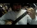 gray cat on a tennessee farm for clawhammer banjo