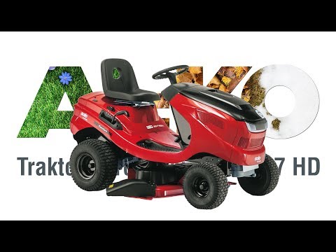 Садовый трактор SOLO by AL-KO T 13-93.7 HD с травосборником - видео №1
