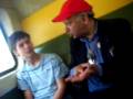 Preaching Aboriginal  Annoyance (Newcastle to Central Trains)