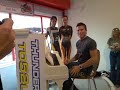 James Toseland plays at Thunder Road motorcycles Sept 2009