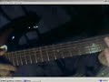 clase de guitarra en video en la que se se explica con un ejemplo pr�ctico el 