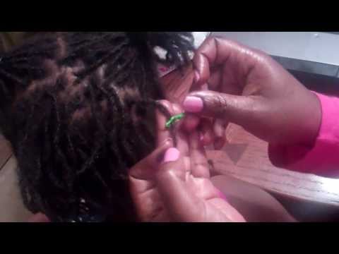 how to turn twist into dreads