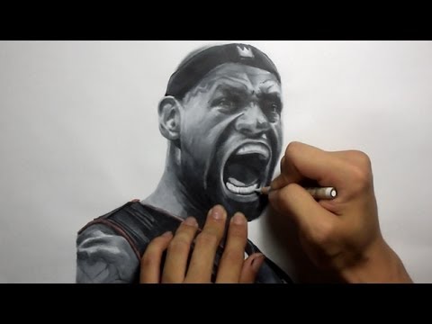 how to draw lebron x