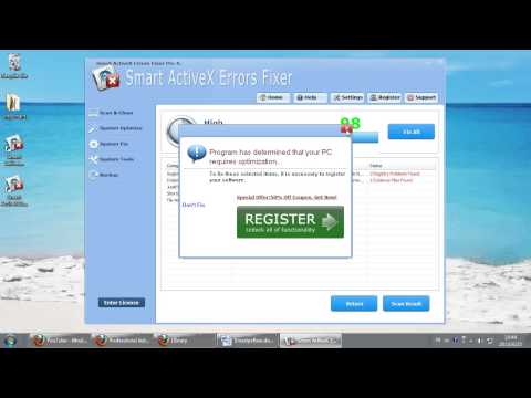 how to enable activex control