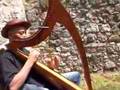 Music by Harp Played by Andrea Cavallini / San Gimignano