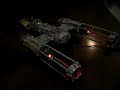 STAR WARS X-wing and Y-wing with LEDs
