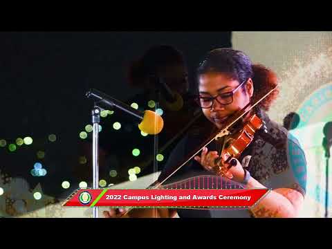 Highlights From 2022 ECCB Annual Campus Lighting - Violin Rendition