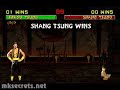 Mortal Kombat II - Babality - Shang Tsung