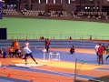 Lanzamiento de peso de Borja Vivas