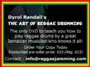 Dyrol Randall rehearsing Bob Marley's Jamming
