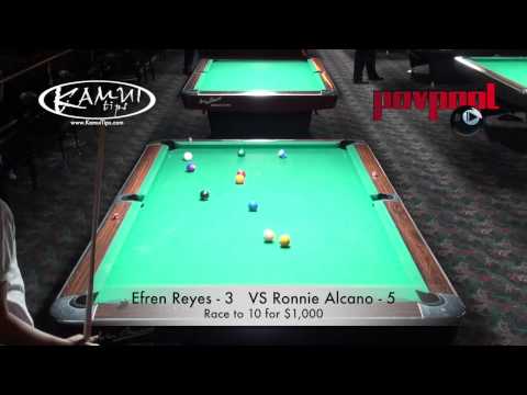 FINAL MATCH - Efren Reyes Vs. Ronnie Alcano -
