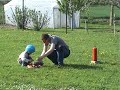 Tr�nink plam�nku, 24. dubna 2008 - SDH K?e?ice