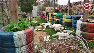 تقرير ميرنا الاطرش قوات الاحتلال تسلم اخطار بهدم سقيفة في بيت جالا 23 1 2018