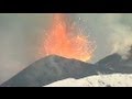 Fire and ice on Mount Etna - no comment