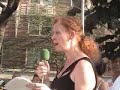 First rally in support of civil rights for transgendered people.