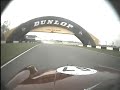 Racing a Riley 1.5 at Donnington