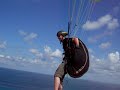 Paragliding in Bali - Landing at Timbis (June, 2008)