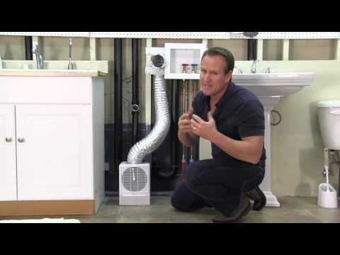how to vent dryer inside
