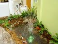 fontes chafarizes cascatas cachoeiras bico chafariz laguinhos peixes holofotes subaquaticos filtros 