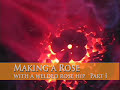 Blacksmithing : Metal rose with a welded rose hip Part 1