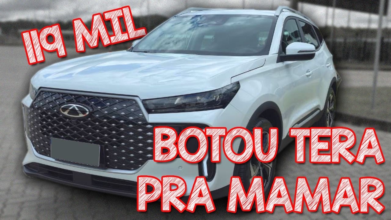 NOVO TIGGO 5X 119 MIL É PRA VW PERDER O SONO! Avaliação NOVO Tiggo 5x 2027