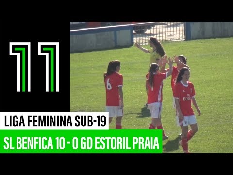 Liga Feminina Sub-19 | SL Benfica 10 x 0 GD Estori...