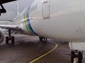Transavia slepend naar D3 Rotterdam Airport!