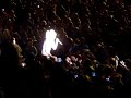 at the gwen stefani concert at glasgow and she rushes into the crowd and stands about 4-5 rows down from us