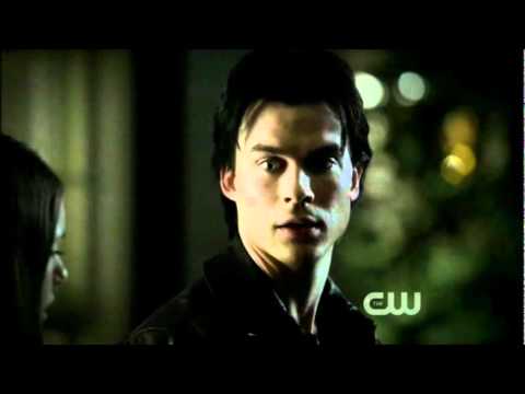 Delena - Kiss scene ; Season 3 , Episode 10