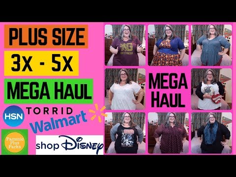 PLUS SIZE Mega Haul - Torrid, shopDisney and more,...