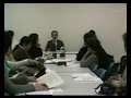 2008.11.14ガラス固化交渉15:50_16:00「ガラス固化体に安全基準がないですよね？」と澤井さんに問われ、「どんな固化体であっても処分すると、エネルギー庁が申してます。。私のほうからはそれ以上のことは。。」と金城さん。「冗談じゃないわよ～！！！ヾ(｡｀Д´｡)ﾉ」とかつこさん、その他の方々のお怒りの声が沸きあがりました。オーバーパックすればいい。。といいますが。。オーバーパックっていうのは、なんだか厚い鉄の箱に入れるのかな。。でもそんなの、長い年月では錆びてしまいますよね。。キャニスターのステンレスも。だからガラス固化しているのに。。実際は、ガラスに溶けず、固まらずに液状化したままの高レベル廃液があるんです。で、それがどういうのものなのかについての調査はすくなくとも半年かかってしまうから、もうやらないで、済ましてしまおうという魂胆。ほんとにどうでも良いなら、新型の熔融炉だって作らないで良いではないか？新型つくって、ガラス材も改良しないといけないと言ってるんだから、現状のガラス固化はどうしようもない欠陥システムということにほかならない。それを、どんな固化体でも良いだなんて、エネルギー庁さん、ちゃんと調べてから発言してほしいです。どんなでもいいなら、１４０億の予算申請して、新型炉なんて作らないでほしいよ。電気代上がるばかりでしょ。こんなひどいこと言ってるのに、地方の自治体まわって、廃棄物の最終処分場を探しているんです。全国の知事のみなさん、お金の誘惑にまけて、故郷を欠陥ガラス固化体で汚染しないようにお願いします。 http://ameblo.jp/sugi-hayama/
