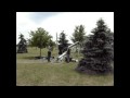 The Windspire wind turbine generates power when wind blows against its vertical airfoils causing them to spin.  This power is then converted to AC electricity and is immediately available to power your home grid and all the appliances that draw electricity from it, such as lights, refrigerators and air conditioners.