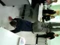 hayfield school teacher walking on his hands