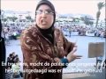 Een Riffijnse Marokkaanse vrouw legt uit waarom zij de 20 Februari-beweging steunt.wmv