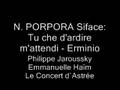 N. PORPORA Siface: Tu che d'ardire m'attendi