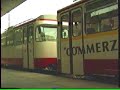Bremer Strassenbahn 1992, Arsten-West, Zugwechsel, Treppe Bremer Strassenbahn 1992, Arsten-West, Zugwechsel, Treppe